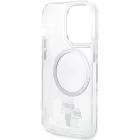 Karl Lagerfeld iPhone 14 Pro MagSafe átlátszó Szilikon tok