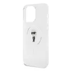 Karl Lagerfeld iPhone 15 Pro Max MagSafe átlátszó Szilikon tok