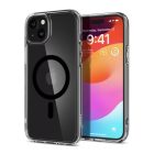 Spigen Ultra Hybrid iPhone 15 MagSafe fekete Szilikon tok