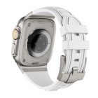 Apple Watch fehér Cube szilikon szíj 42/44/45/46/49mm 