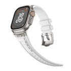 Apple Watch fehér Cube szilikon szíj 42/44/45/46/49mm 