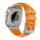 Apple Watch narancssárga Cube szilikon szíj 42/44/45/46/49mm