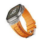 Apple Watch narancssárga Cube szilikon szíj 42/44/45/46/49mm