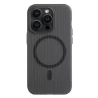 iPhone 15 Pro MagSafe fekete/átlátszó matt Suite tok 