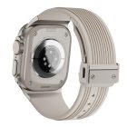 Apple Watch csillagfény Stripe szilikon szíj 42/44/45/46/49mm