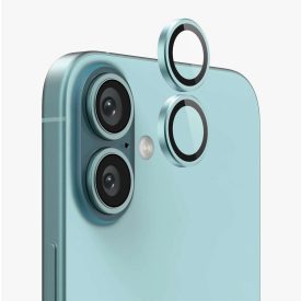 Applikátoros récezöld kamera védő 9H iPhone 16, 16 Plus