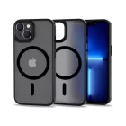 iPhone 16 Pro MagSafe fekete/átlátszó szilikon tok