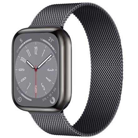 Apple Watch antracit szürke milánói szíj 38/40/41/42 (series10)mm