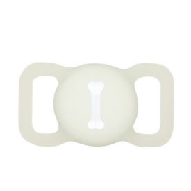 Airtag átlátszó szilikon tok nyakörvre