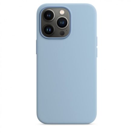 iPhone 13 Pro Max MagSafe ködkék Szilikon tok
