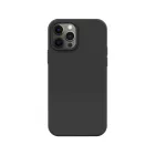 iPhone 12 Pro fekete szilikon tok