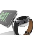 QI2 3 az 1-ben MagSafe fehér vezeték nélküli töltőállomás 15 W