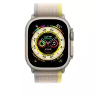 Apple Watch sárga-bézs terep szíj 42/44/45/46/49mm