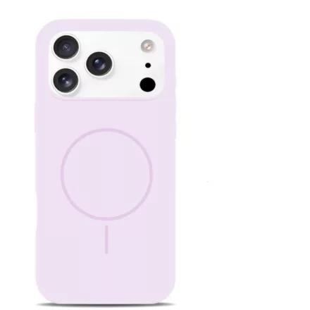 iPhone 18 Pro Max lila MagSafe szilikon tok