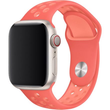 Apple Watch narancs sport szilikon szíj 38/40/41/42 (series10)mm