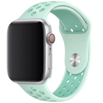 Apple Watch türkiz-menta sport szilikon szíj 38/40/41/42 (series10)mm