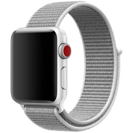 Apple Watch ezüst szövetszíj 38/40/41/42 (series10,11)mm