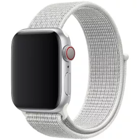 Apple Watch fehér szövetszíj 38/40/41/42 (series10,11)mm