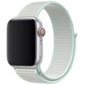   Apple Watch szürke-türkiz szövetszíj 38/40/41/42 (series10,11)mm