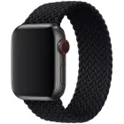 Apple Watch fekete fonott szíj M méret 38/40/41/42 (series10,11)mm