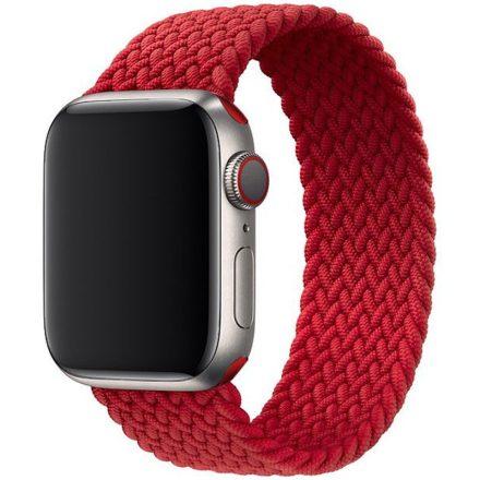 Apple Watch piros fonott szíj S méret 38/40/41/42 (series10)mm