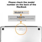 MacBook Pro 13.3 M1 rózsaszín matt átlátszó tok 