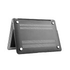 MacBook 13.3 Air M1 sötétszürke matt átlátszó tok