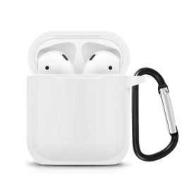 Airpods 1-2 fehér szilikon tok