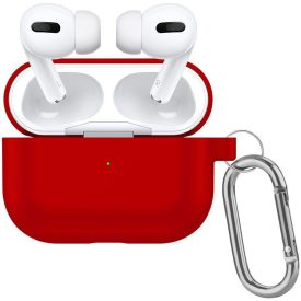 Airpods Pro 1-2 piros szilikon tok