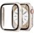 Apple Watch csillagfény védőtok edzett üveggel 42 mm