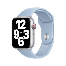 Apple Watch ködkék szilikon szíj 38/40/41/42 (series10)mm