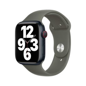 Apple Watch olíva szilikon szíj 38/40/41/42 (series10)mm