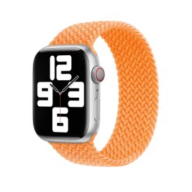   Apple Watch élénk narancs fonott szíj S méret 42/44/45/46/49mm