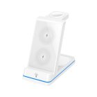 3 az 1-ben A2 fehér vezeték nélküli töltőállomás világítással 15 W