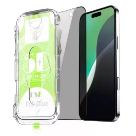 iPhone 16 Pro Max Privacy applikátoros üvegfólia 