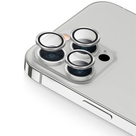  Applikátoros átlátszó kamera védő 9H iPhone 14 Pro, 14 Pro Max