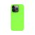 iPhone 12 Pro neon zöld szilikon tok