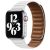 Apple Watch fehér bőr szíj 38/40/41/42 (series10)mm