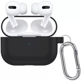 Airpods Pro 3 fekete szilikon tok