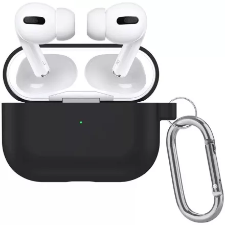 Airpods Pro 3 fekete szilikon tok