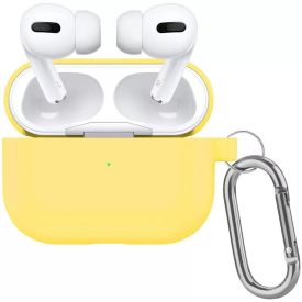 Airpods Pro 3 sárga szilikon tok