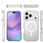 iPhone 17 Pro Max MagSafe átlátszó szilikon tok