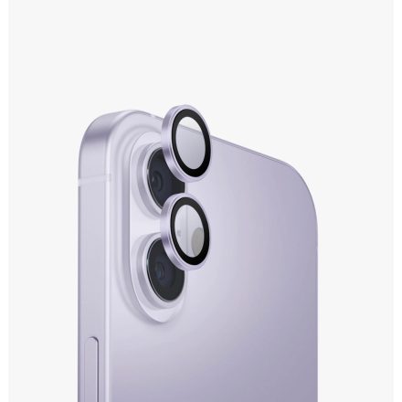 Applikátoros levendula kamera védő 9H iPhone 17