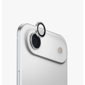 Applikátoros felhőfehér kamera védő 9H iPhone 17 Air