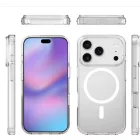 iPhone 18 Pro MagSafe átlátszó szilikon tok