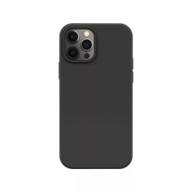 iPhone 15 Pro fekete szilikon tok