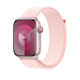   Apple Watch világos rózsaszín szövetszíj 38/40/41/42 (series10,11)mm