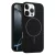 iPhone 14 Pro Max fekete MagSafe szilikon tok
