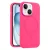 iPhone 15 rózsaszín MagSafe szilikon tok
