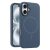 iPhone 16 sötétkék MagSafe szilikon tok
